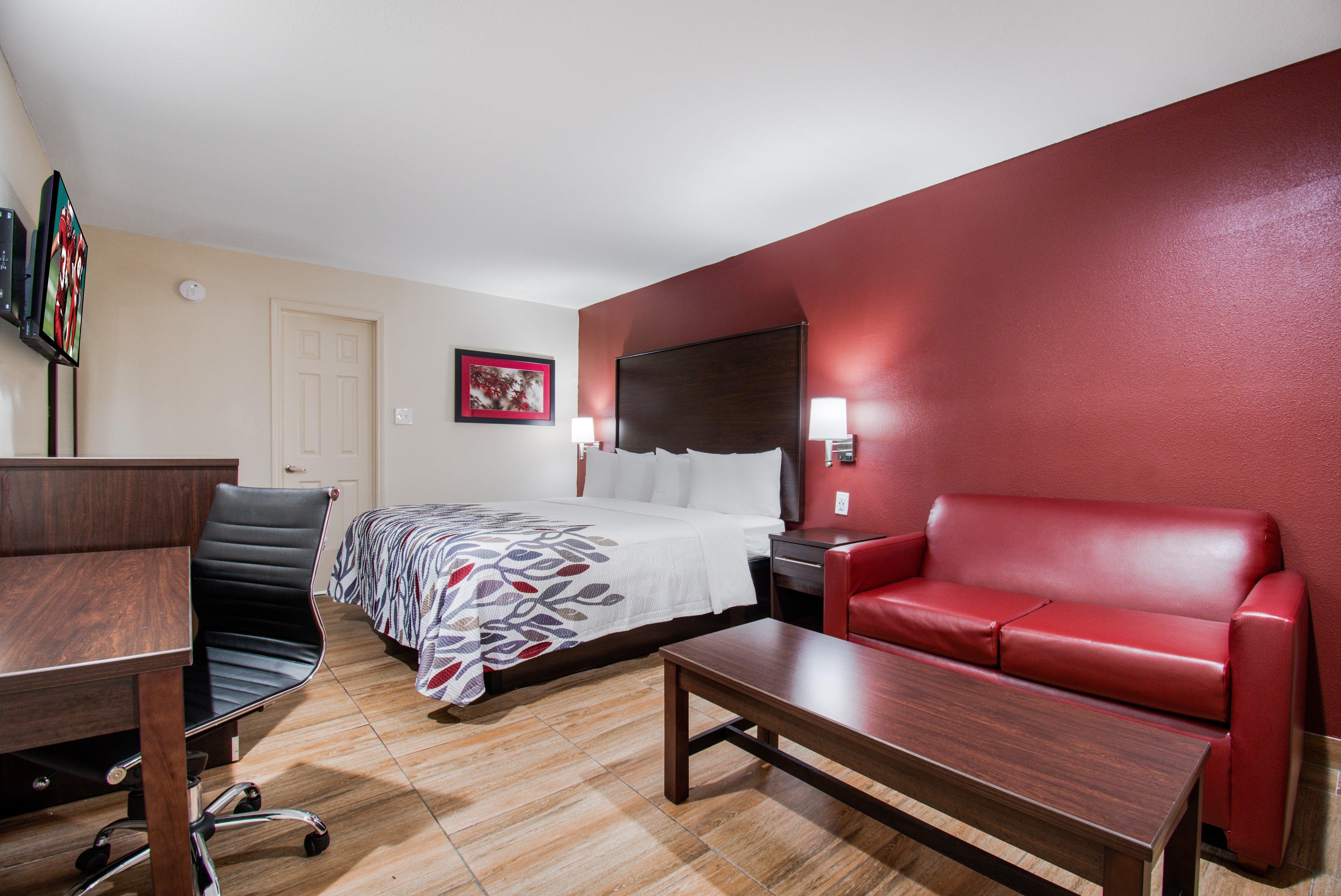 Red Roof Inn Houston - Spring North Buitenkant foto