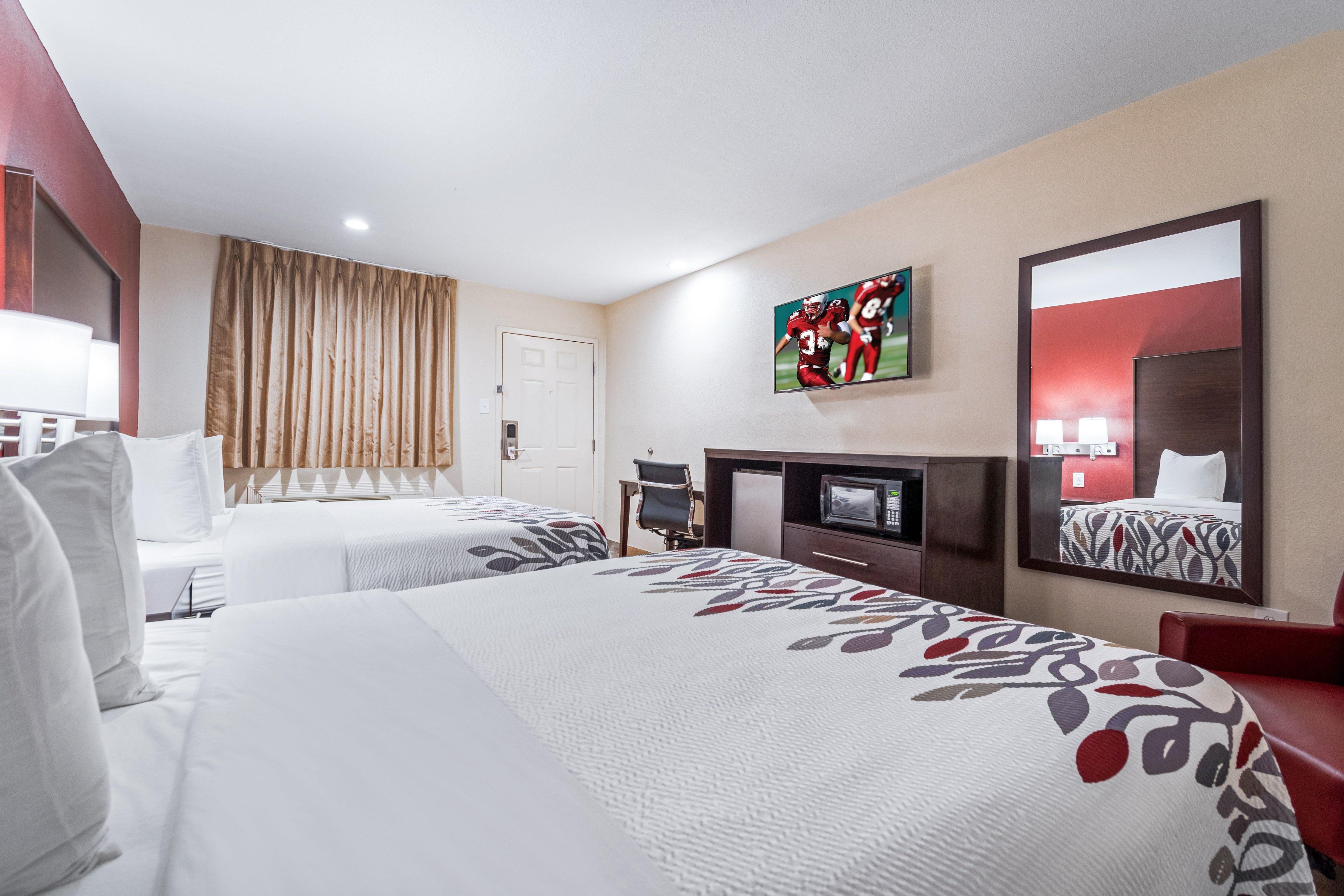 Red Roof Inn Houston - Spring North Buitenkant foto