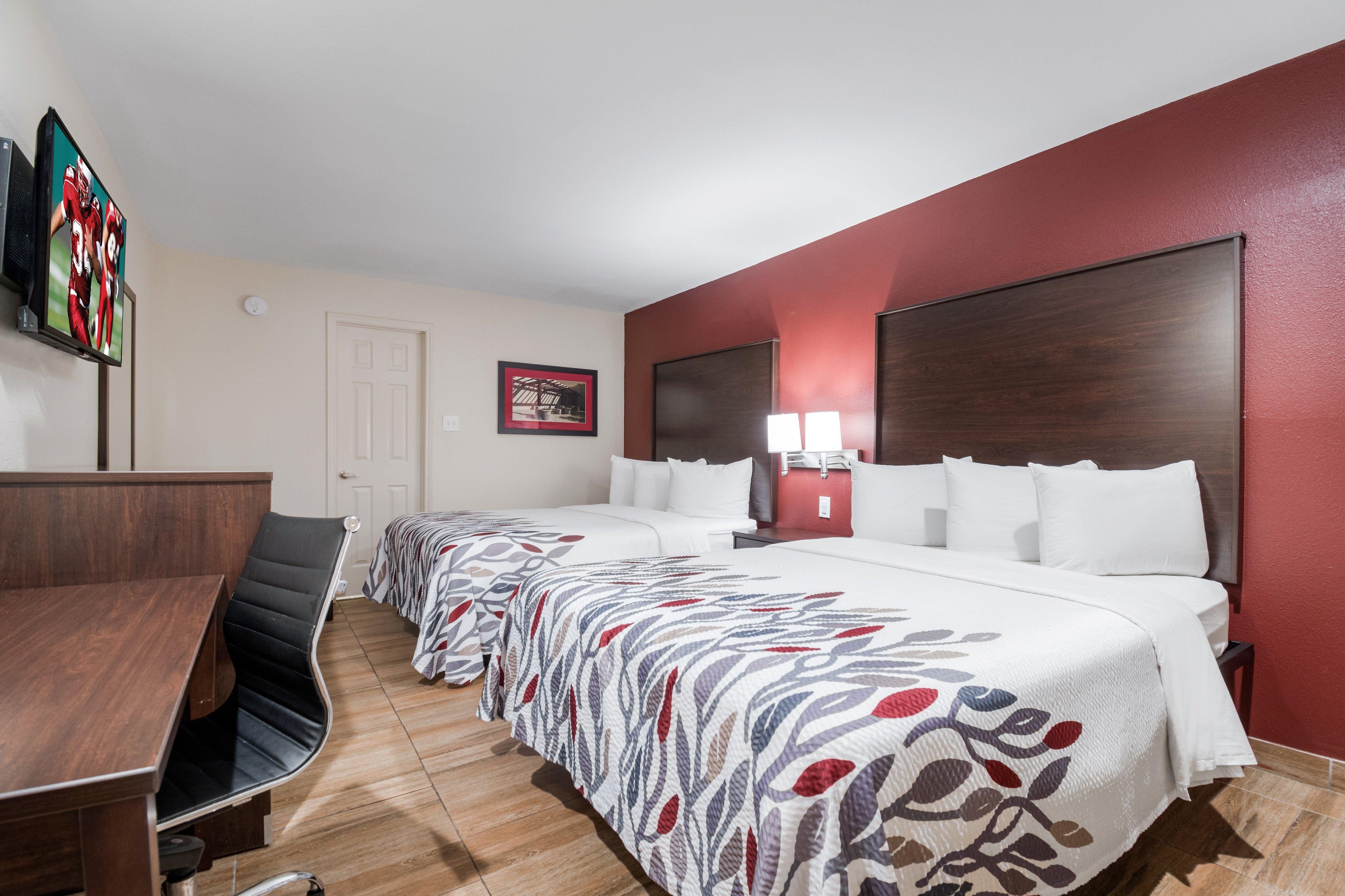 Red Roof Inn Houston - Spring North Buitenkant foto